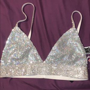 Sparkly Bra top